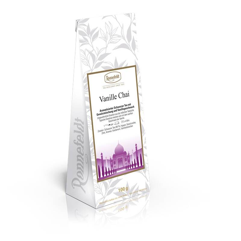 Schwarzer Tee, Vanille Chai – Bild 2