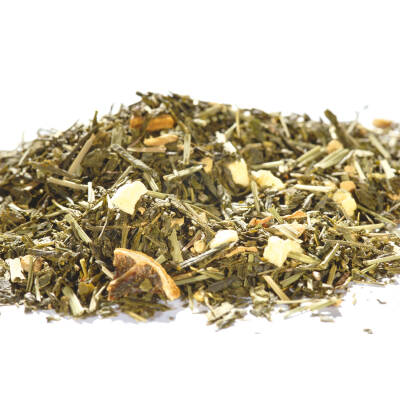 Grüner Tee Sencha Ingwer-Zitrone