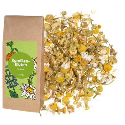 Kräutertee, Kamillenblüten