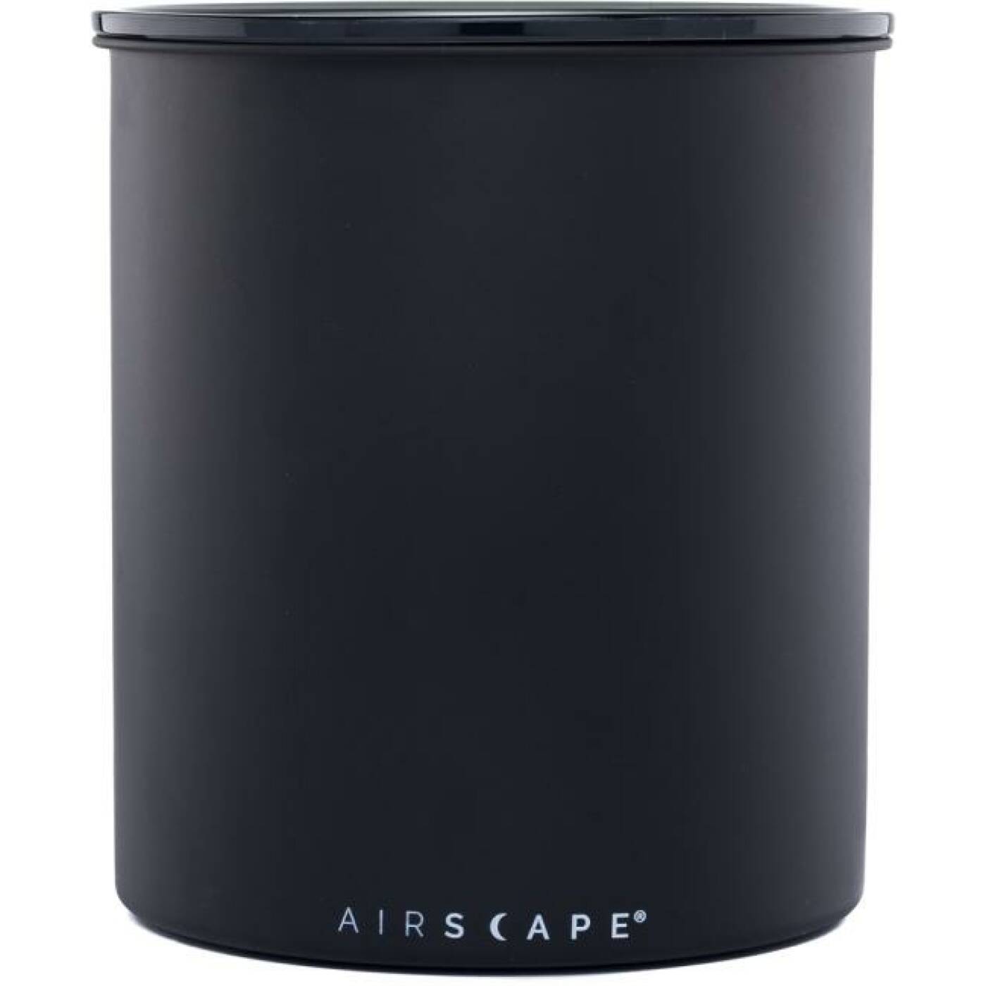 Airscape Edelstahl-Aromabehälter large, schwarz