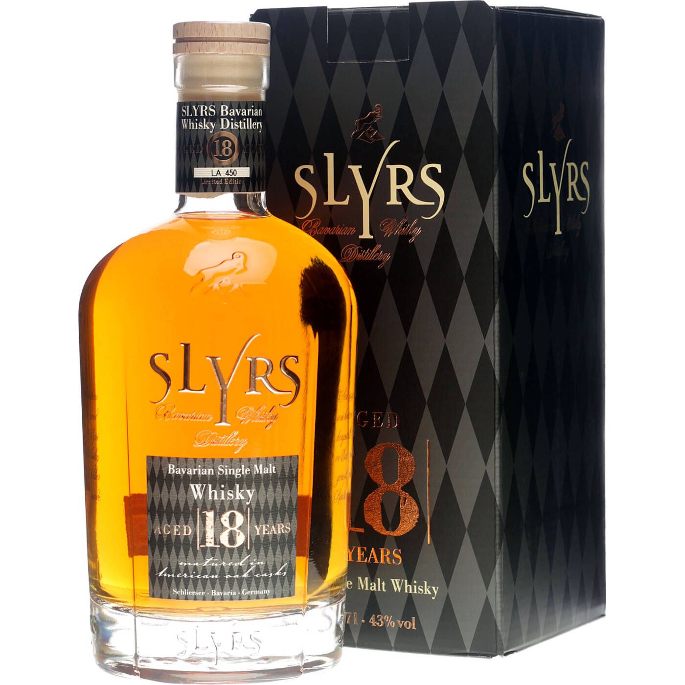 SLYRS 18 Jahre Deutscher Single Malt Whisky Sonderedition