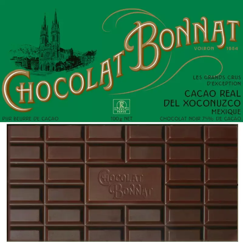 Chocolat Bonnat Cacao Réal del Xoconuzco