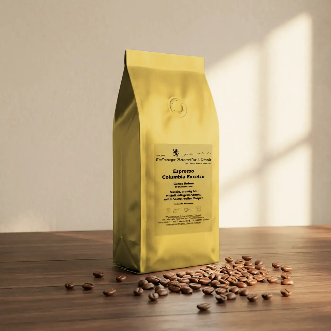Espresso Columbia Excelso