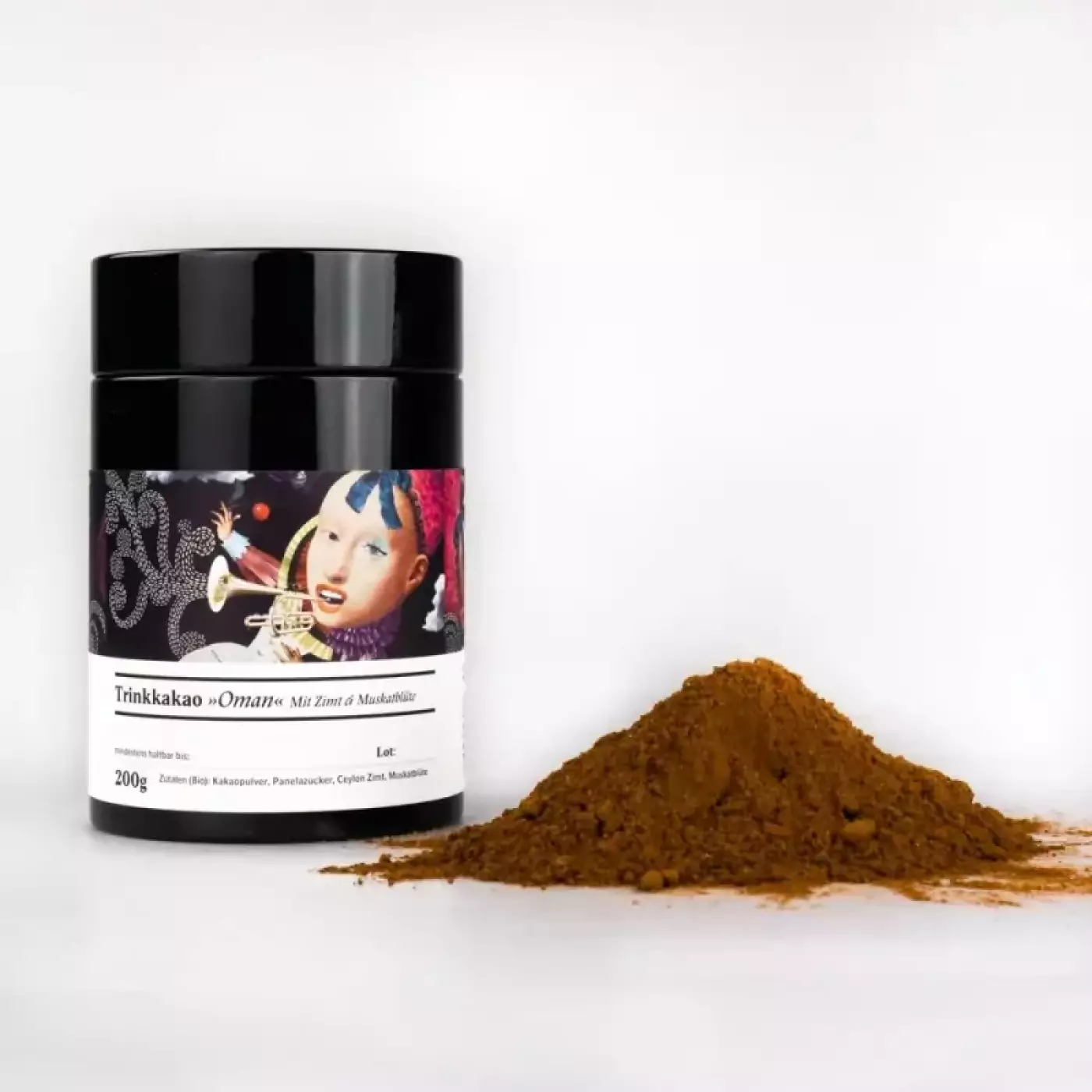Bio Trinkschokolade aus Rohkakao "Oman"