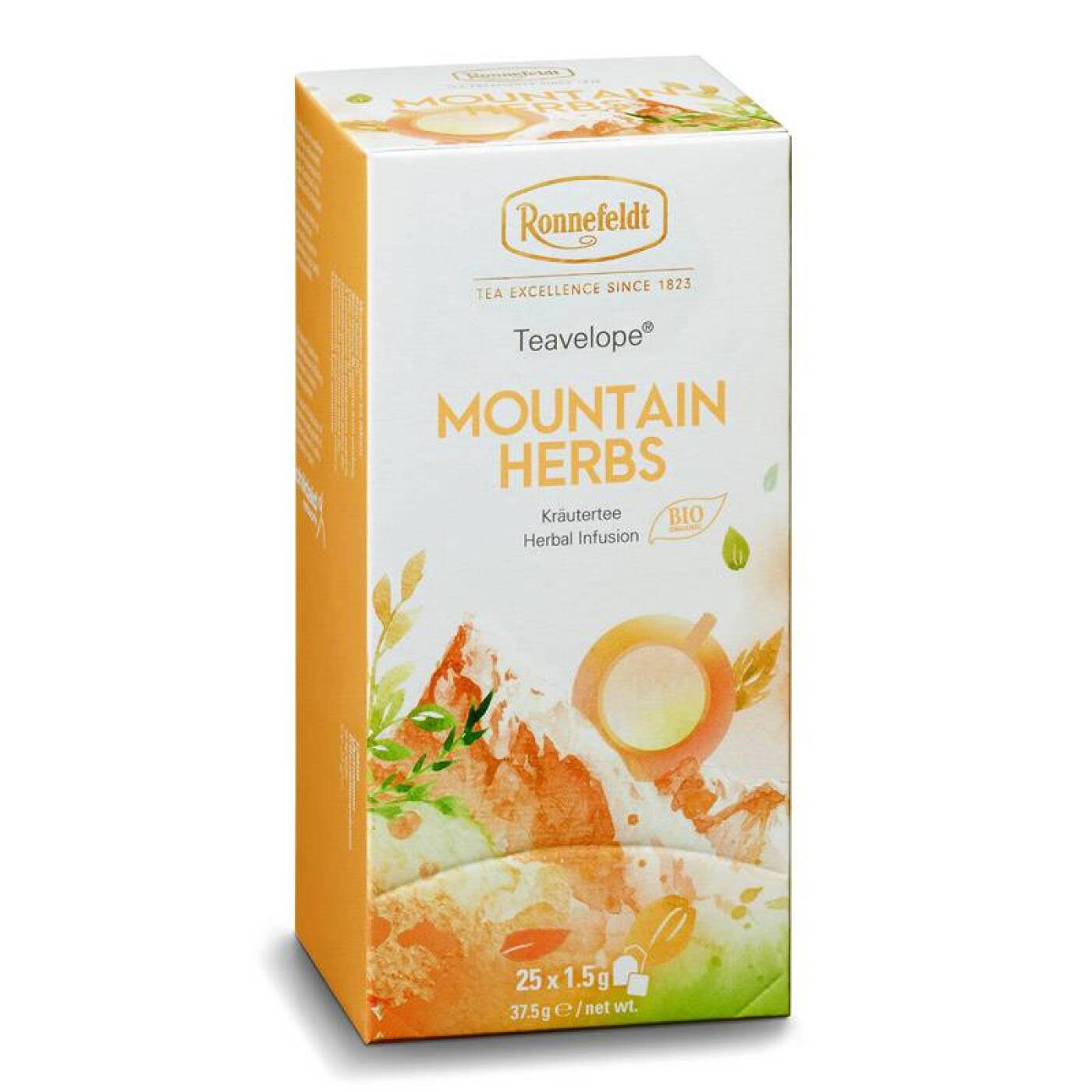 Bio Kräutertee "Mountain Herbs" Teavelope®