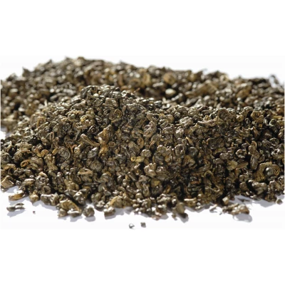 Grüner Tee "Gunpowder", getrocknetes Blatt