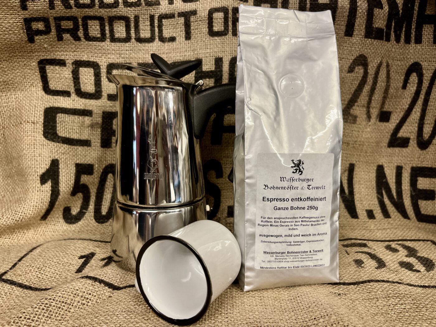 Espresso entkoffeiniert