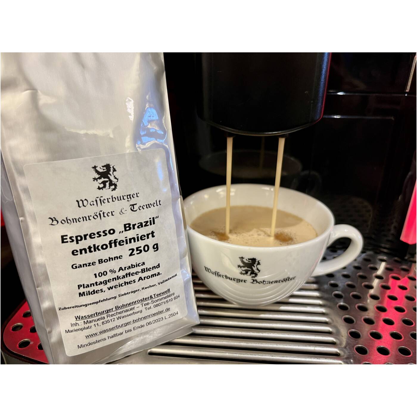 Espresso entkoffeiniert