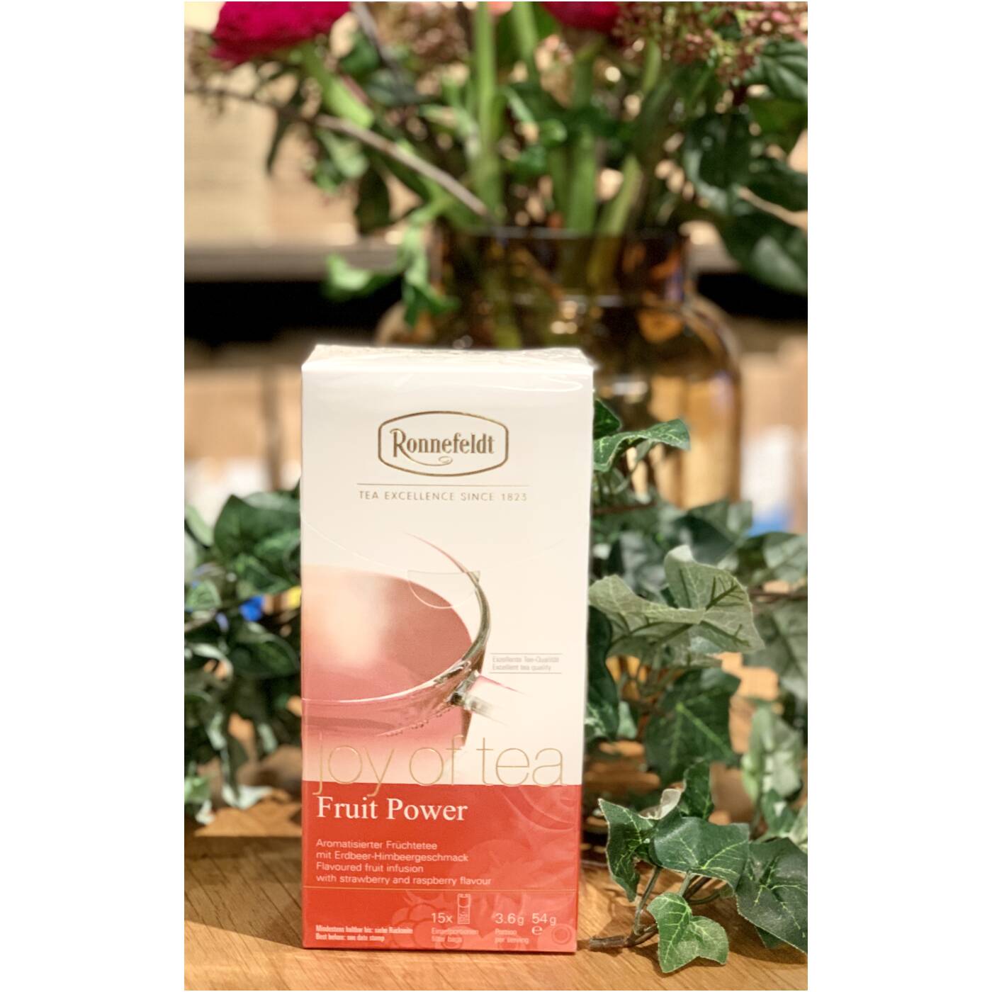 Früchte Tee "Fruit Power" in 15 Stück Einzelbeutel joy of tea