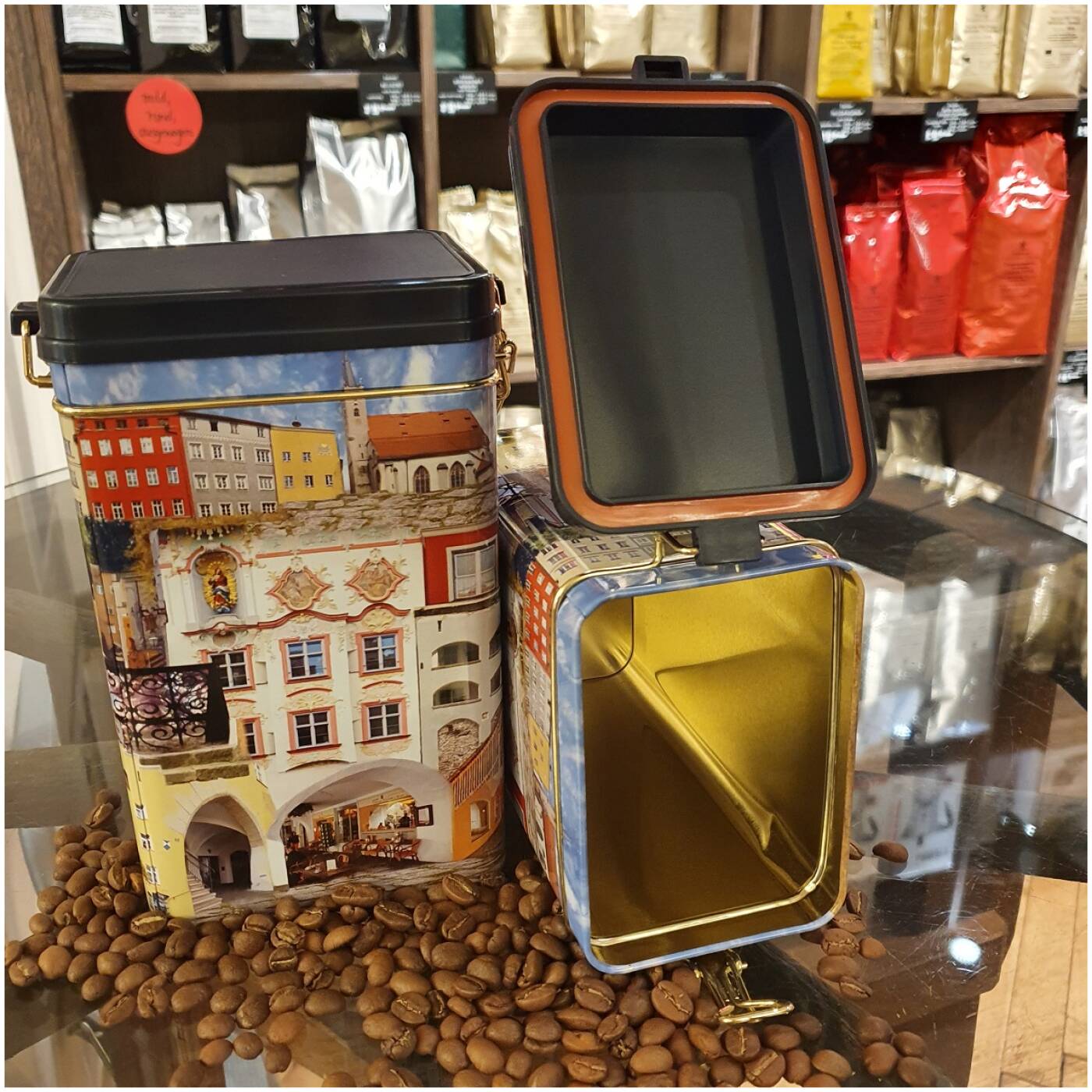 Kaffeedose für Kaffeeaufbewahrung 500g