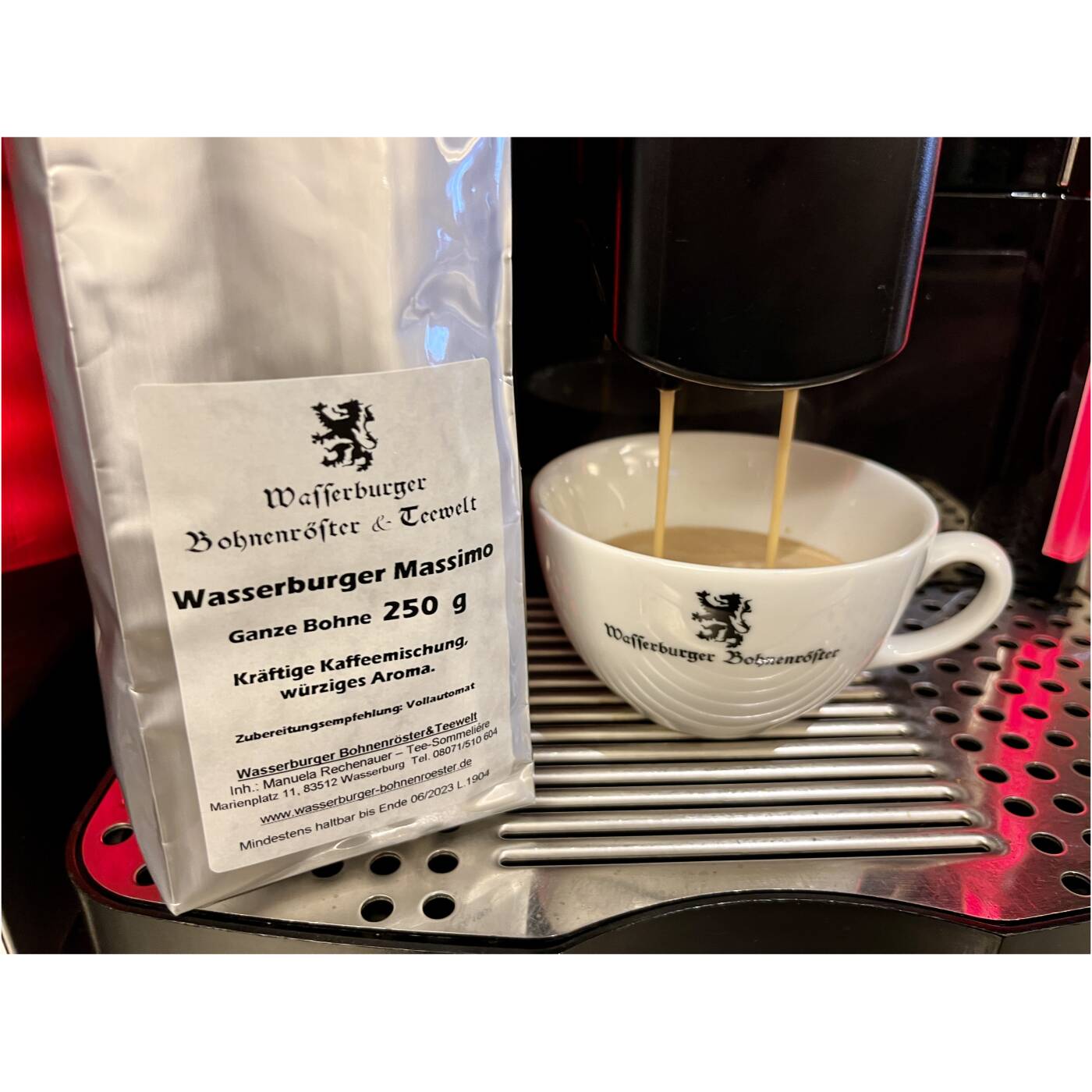 Wasserburger Massimo, Kaffee