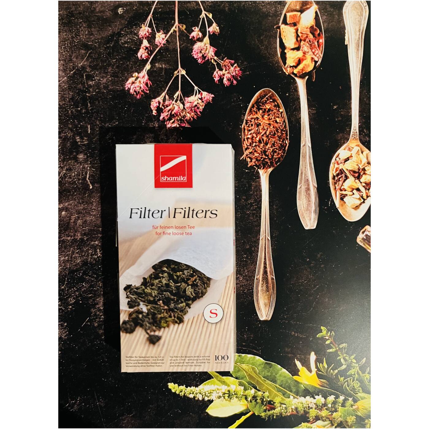 Papier Teefilter Größe S
