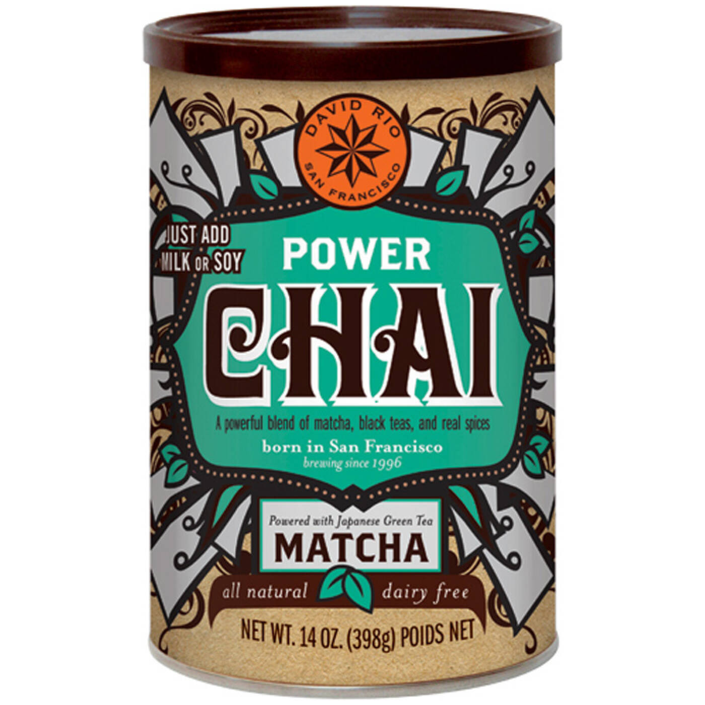 Power Chai - Schwarzer Tee mit Matcha