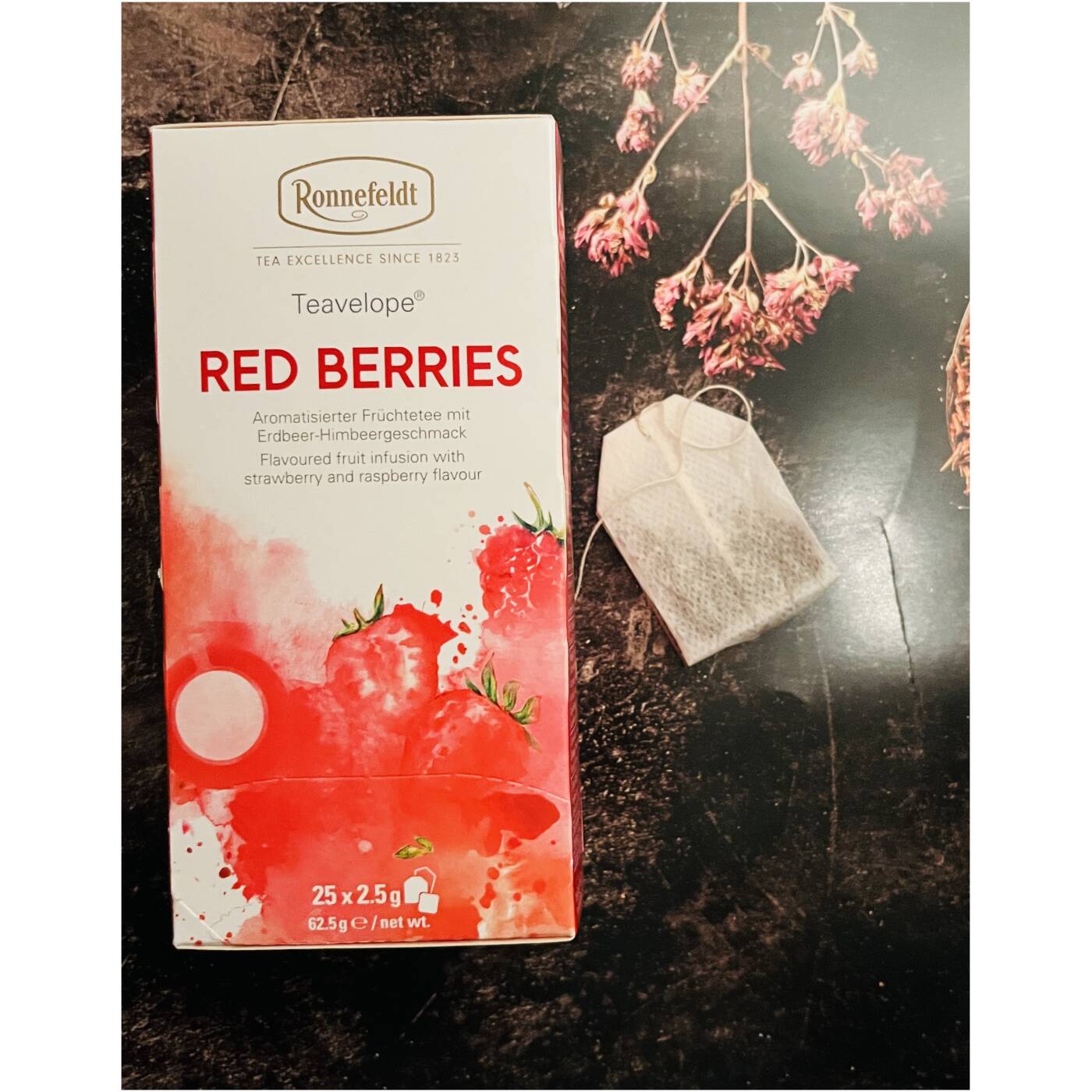 Früchte Tee "Red Berries" in Beutel aus dem Hause Ronnefeldt