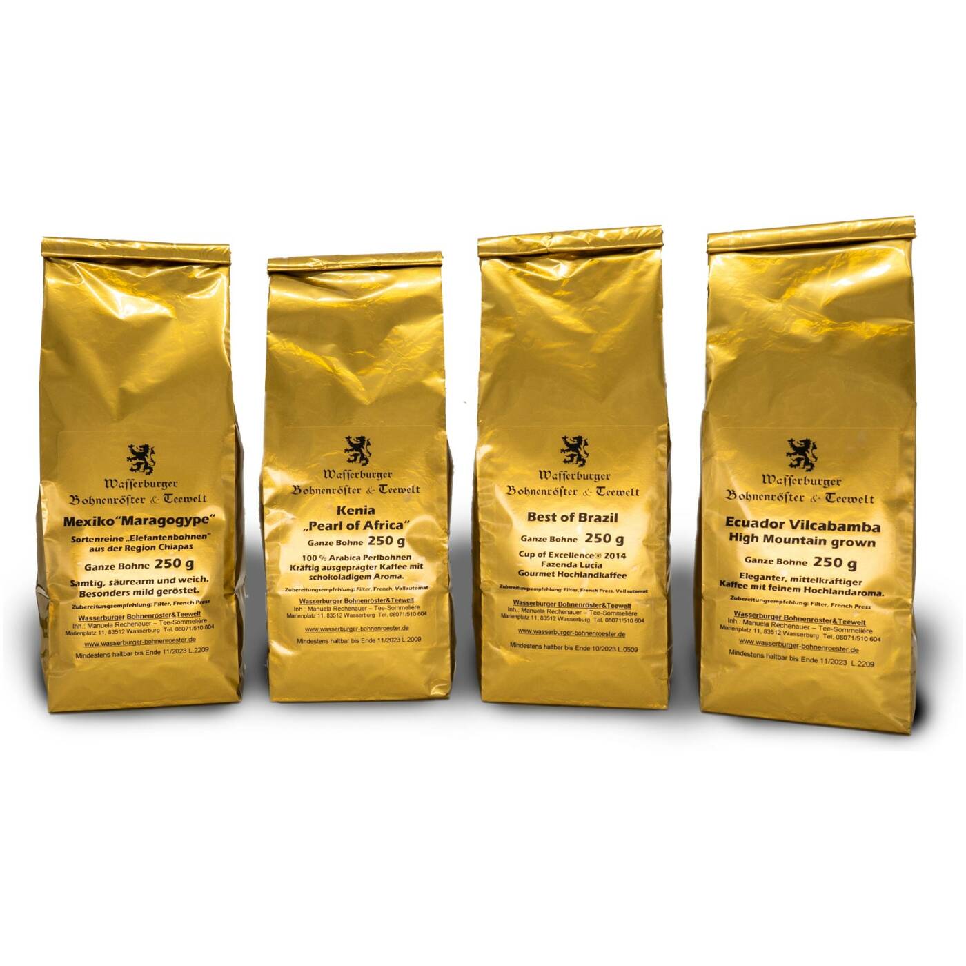 Genuss- und Probierbox, exquister Filterkaffee