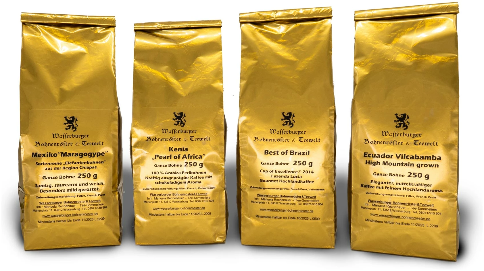 Genuss- und Probierbox, exquister Filterkaffee